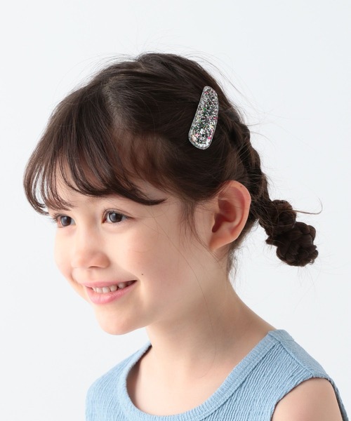 BAYFLOW ヘアピン ラメパッチンピン2P（KIDS） : ZOZOTOWN Yahoo