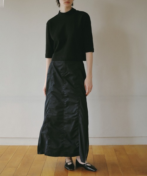 MANOF（マノフ） スカート SIDE ZIP LONG SKIRT : ZOZOTOWN Yahoo!店