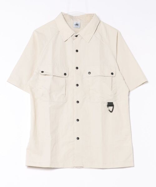 ブラウス シャツ aimoha outdoorユニセックス　ポケット　シャツ レディース メンズ aimoha ブラウス シャツ outdoorユニセックス ポケット シャツ