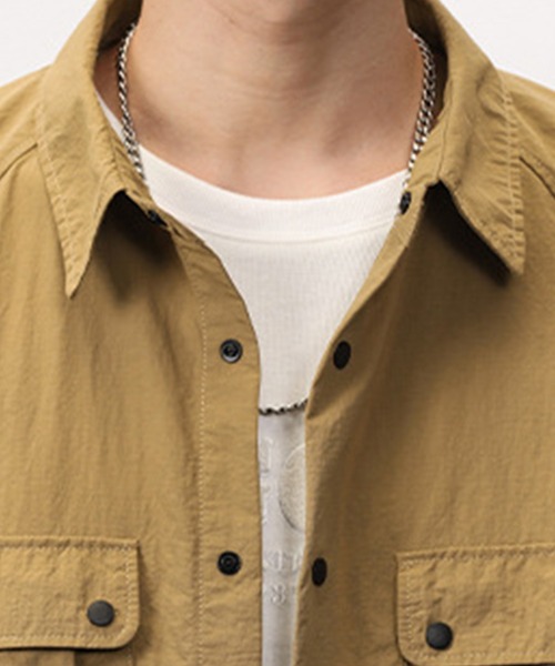 ブラウス シャツ aimoha outdoorユニセックス　ポケット　シャツ レディース メンズ aimoha ブラウス シャツ outdoorユニセックス ポケット シャツ