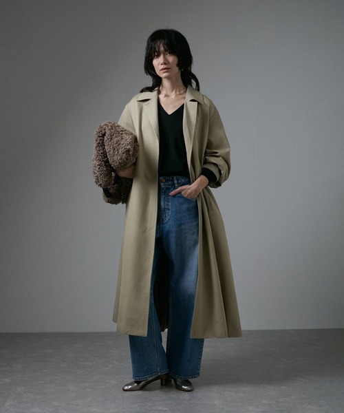 SALON adam et rope'（サロン アダム エ ロペ） ステンカラーコート