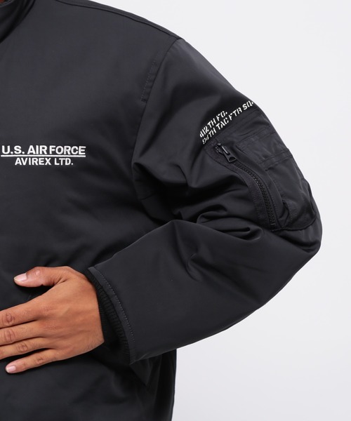 AVIREX ma1 ma-1 STENCIL JACKET ”HAT IN THE RING