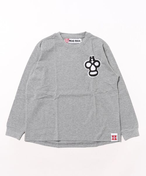 HEAD ROCK（ヘッドロック） tシャツ 長袖オーバーサイズTシャツ キッズ 