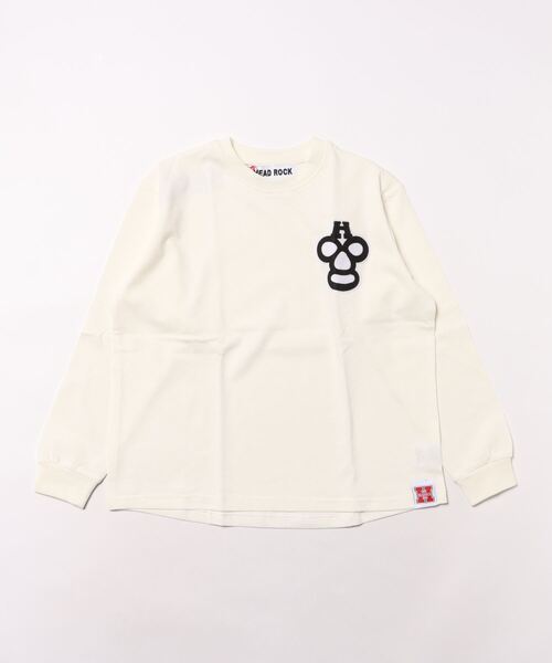 HEAD ROCK（ヘッドロック） tシャツ 長袖オーバーサイズTシャツ キッズ 