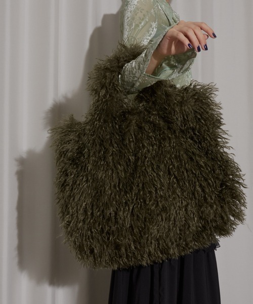 ハンドバッグ Color shaggy bag / カラーシャギーバッグ : ZOZOTOWN