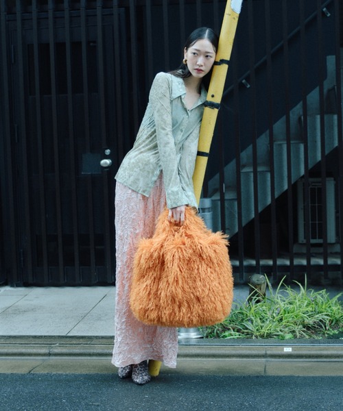 ハンドバッグ Color shaggy bag / カラーシャギーバッグ : ZOZOTOWN
