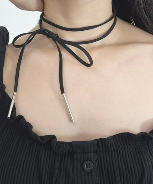 チョーカー ロングリボンチョーカー レディース : ZOZOTOWN Yahoo!店