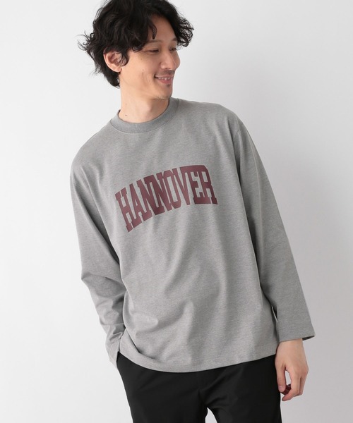 GLOBAL WORK tシャツ ヘビロッTEE/プリント/長袖/138942 メンズ