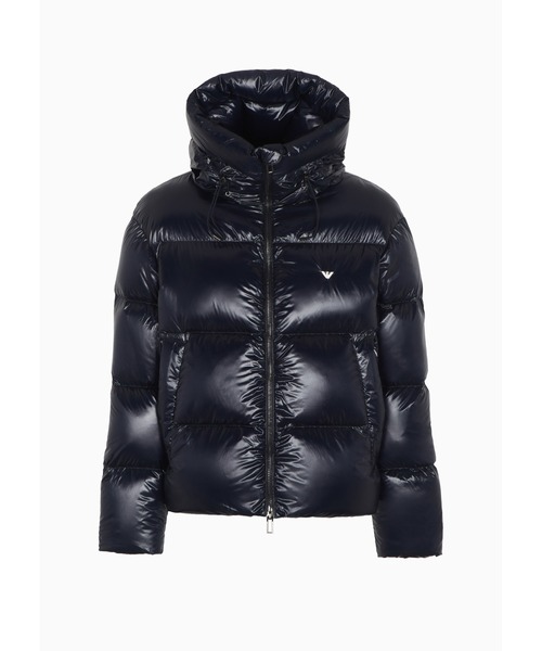 EMPORIO ARMANI ネイビー ダウンジャケット 14A（EA7 EMPORIO ARMANI 