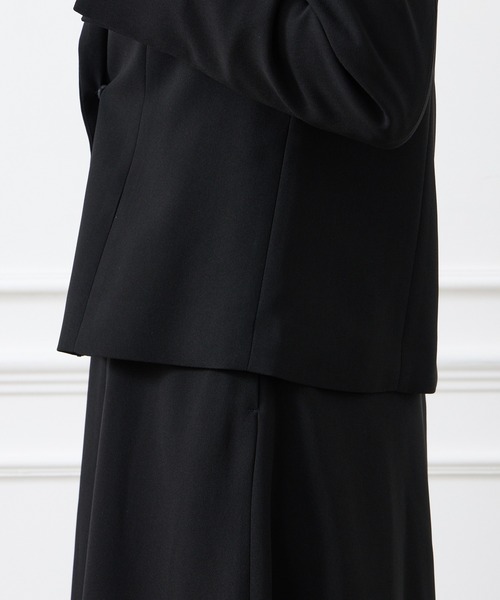 Aimer Acret 黒 テーラードジャケット 9号 AIMER（エメ） ジャケット テーラードジャケット 「喪服・礼服」ダブル