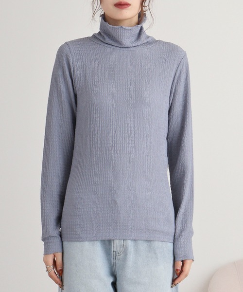 【タグ付新品未使用品】チャコット　ドローストリングハイネックTシャツ fit=scale-down,w=1200