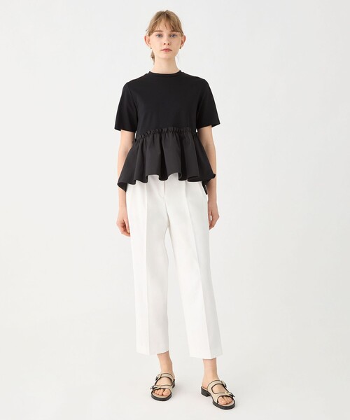 「BALLSEY」 半袖カットソー 36 ブラック レディース Ballsey 「BALLSEY」 半袖カットソー 36 ブラック レディース