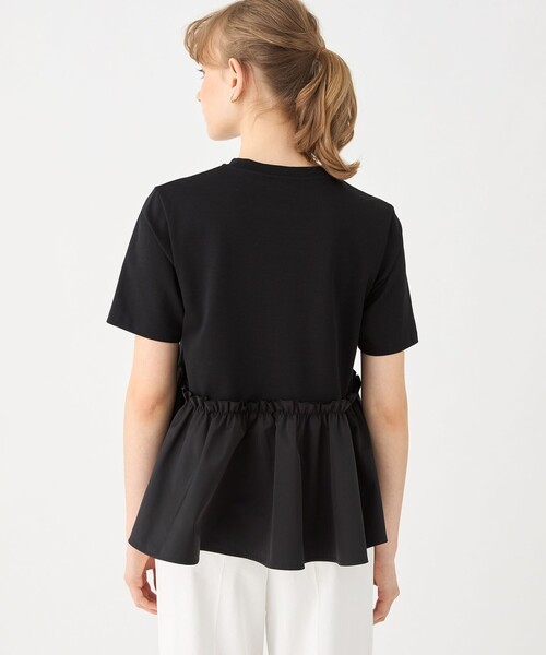 「BALLSEY」 半袖カットソー 36 ブラック レディース Ballsey 「BALLSEY」 半袖カットソー 36 ブラック レディース