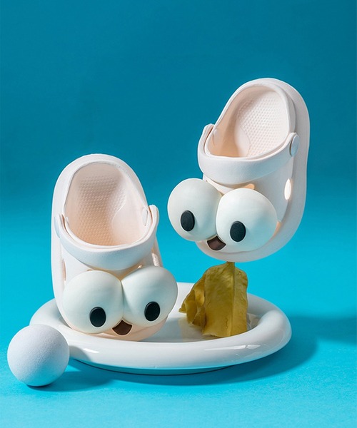 shoes365 サンダル 「shoes365」かわいいビッグアイ スリッパ