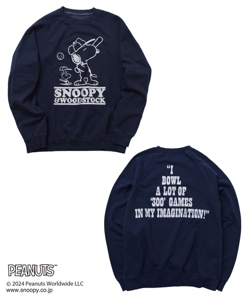 GLAZOS（グラソス） トレーナー 「大人向けサイズあり」「PEANUTS