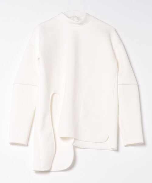 UN3D.」 長袖カットソー 38 ホワイト レディース : 88390837  