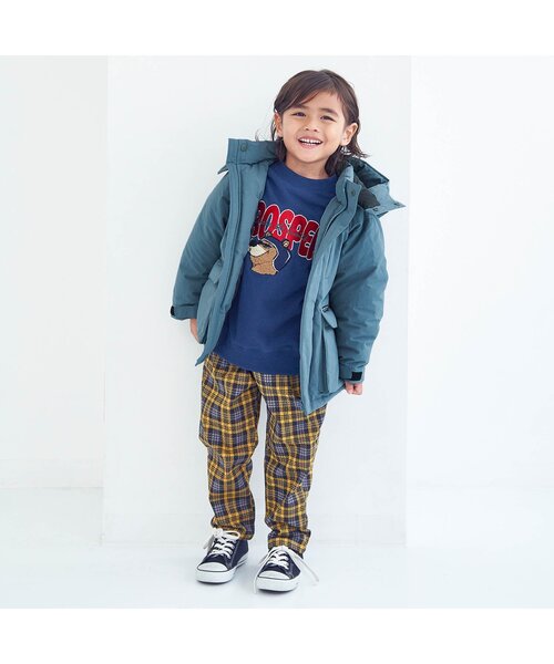 キッズ　　　ダウン　128センチ SHIPS KIDS:100～130cm /〈手洗い可能〉リバティ リサイクル