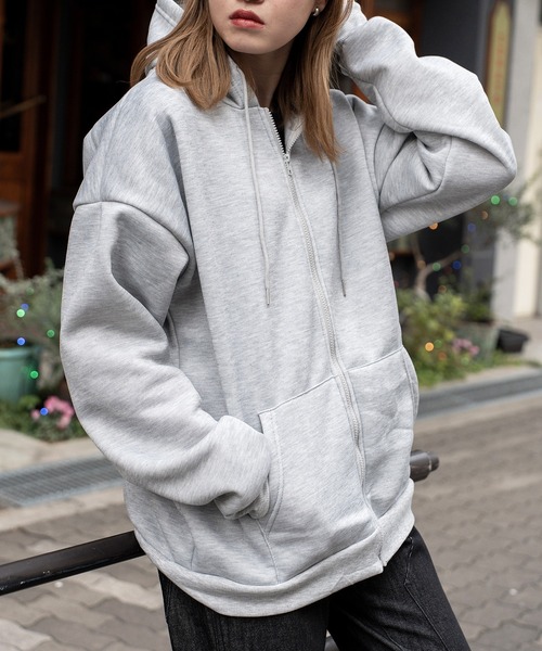 DEVICE（デバイス） パーカー 「ユニセックス」裏起毛 オーバーサイズ