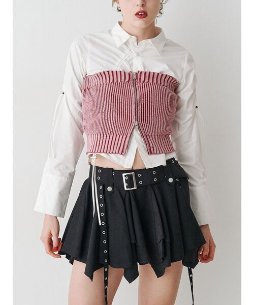 little suzie サマーニットビスチェ リトルスージー little Suzie Strap knit bustier ストラップニット