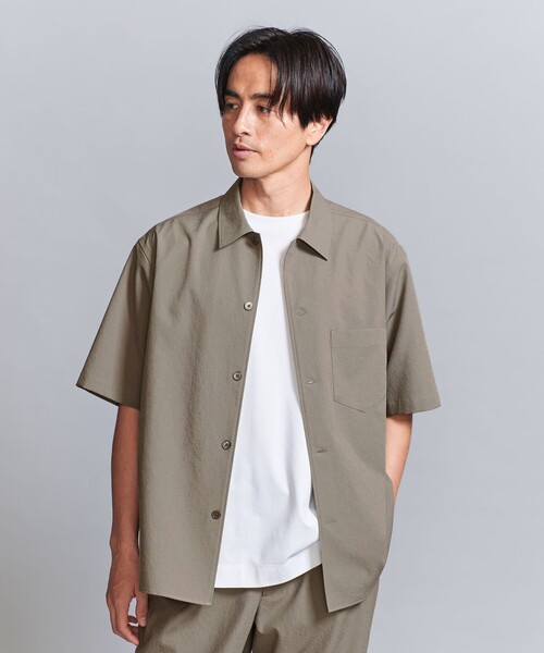 BEAUTY＆YOUTH UNITED ARROWS シャツ KOMATSU PACK キャンプ