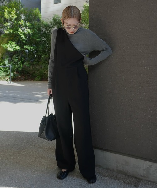 MANOF（マノフ） サロペット オーバーオール ONE SHOULDER ALL IN ONE