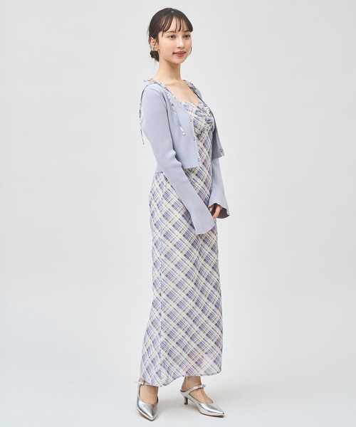 31 Sons de mode ワンピース ニットカーデセットキャミ