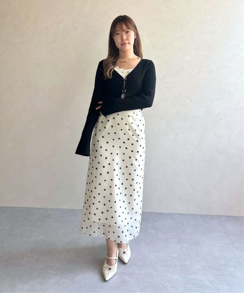 31 Sons de mode ワンピース ニットカーデセットキャミ