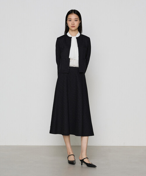 K.T KIYOKO TAKASE定価8万円ツイード生地フォーマルスカートスーツ 