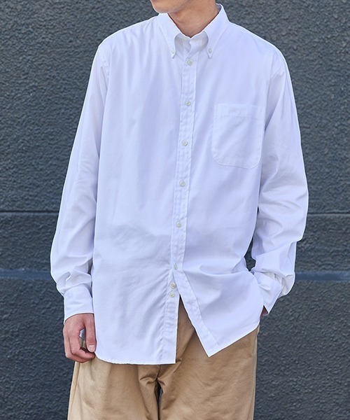 定価32,780円 INDIVIDUALIZED SHIRTS 別注 シャツ 別注 L/S Pin Ox B.D shirts | INDIVIDUALIZED SHIRTS(インディ