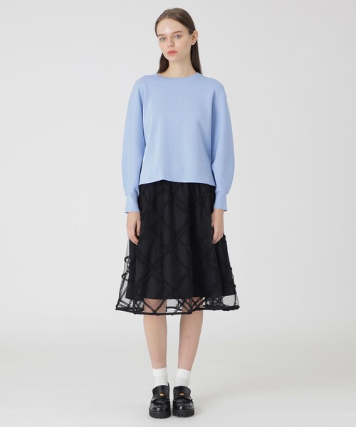 ブルーレーベルクレストブリッジ　チュールスカート BLUE LABEL CRESTBRIDGE（ブルーレーベルクレストブリッジ）の