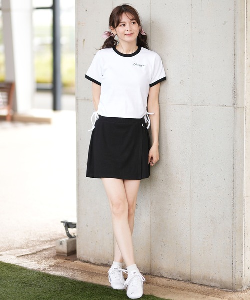 Chiiiii Hurley SS25新作 Hurley tシャツ Hurley/ハーレー リンガーTシャツ ミニリブT