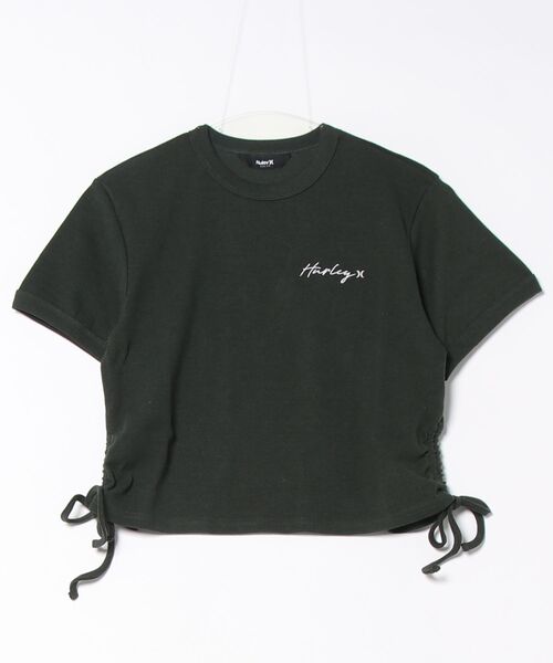 【時間指定不可】 tシャツ Hurley Hurley/ハーレー ミニリブT リンガーTシャツ ミュージシャン