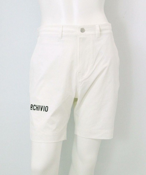 archivio パンツ 「LADIES」ロゴプリントショートパンツ メンズ