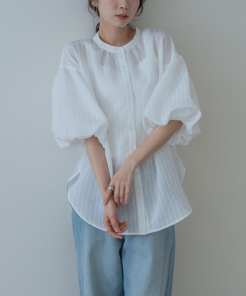 サブロク（SABUROKU） ブラウス シャツ 着るだけで 華やぐ 半袖