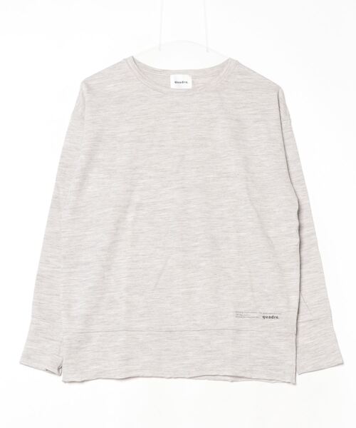 tシャツ ラミー天竺クルーネック レディース