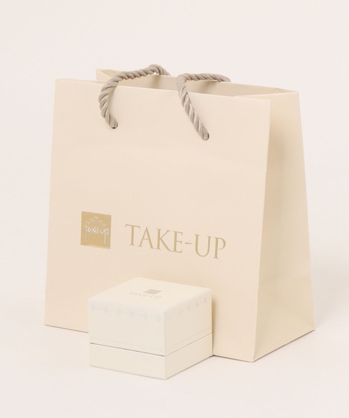 TAKE-UP（テイクアップ） ピアス 「 Palette」K10 キラチェーンバー