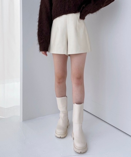 「Heather」 ショートパンツ S ブラック レディース_画像3