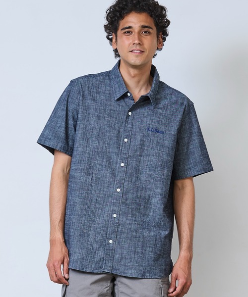 希少 00s エルエルビーン インディゴ シャンブレーシャツ L.L.Bean（エルエルビーン） シャツ コンフォート・ストレッチ