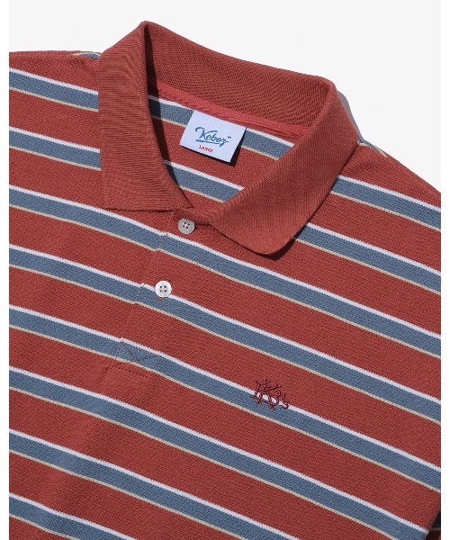 KEBOZ ポロシャツ BORDER L/S POLO メンズ : ZOZOTOWN Yahoo!店