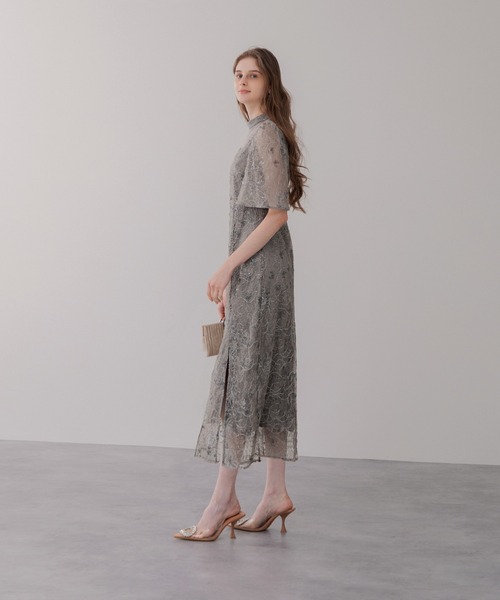 Leja ドレスワンピース グレー Leja ドレスワンピース グレー