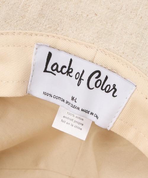 Lack of Color（ラックオブカラー） 帽子 ハット 「Lack of Color
