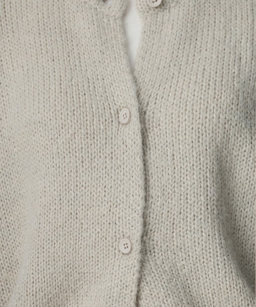 Studio Doe カーディガン Soft Quarter-Sleeve Cardigan