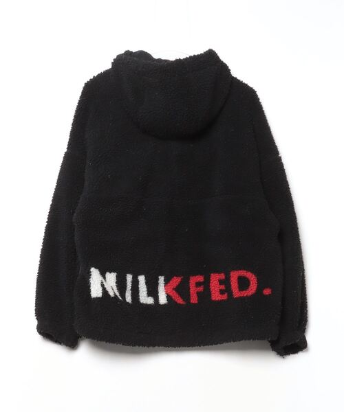 「MILKFED.」 ジップアップブルゾン SMALL ブラック レディース_画像2