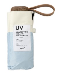 折りたたみ傘 「Wpc.」折りたたみ 日傘 遮光切り継ぎtiny「完全遮光100％ 完全UVカット率100％生地 重量210g 超軽量 6本骨 コンパ｜ZOZOTOWN Yahoo!店