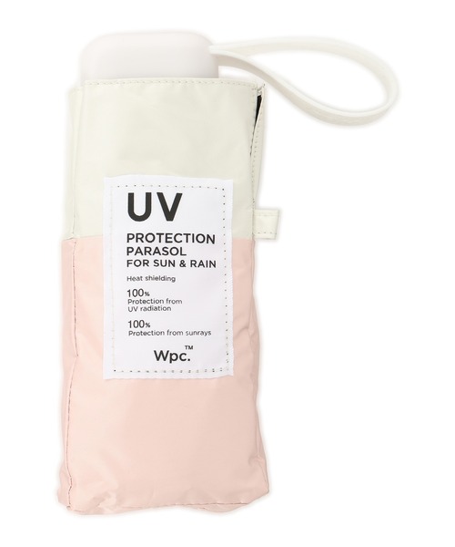 折りたたみ傘 「Wpc.」折りたたみ 日傘 遮光切り継ぎtiny「完全遮光100％ 完全UVカット率100％生地 重量210g 超軽量 6本骨 コンパ | CROSSPLUS ONLINE | 05
