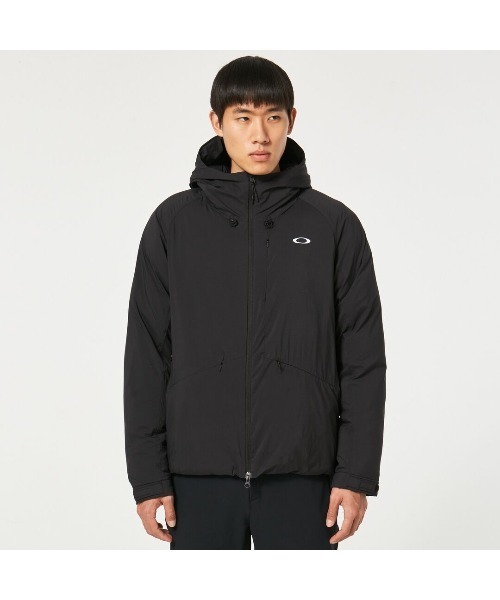 Oakley ブラック ナイロンジャケット L 希少】OAKLEY オークリー ブラック ナイロンジャケット L - メルカリ