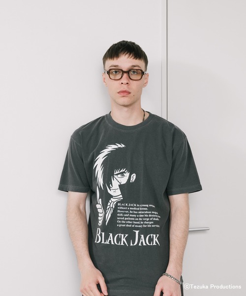 ROOP TOKYO tシャツ BLACK JACK ブラックジャック プリントT