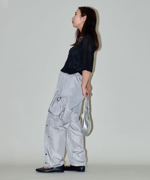 マリークワント×パブリュクス　コラボパンツ PUBLUX パンツ MARY QUANT × PUBLUX/マリークワント フラワー