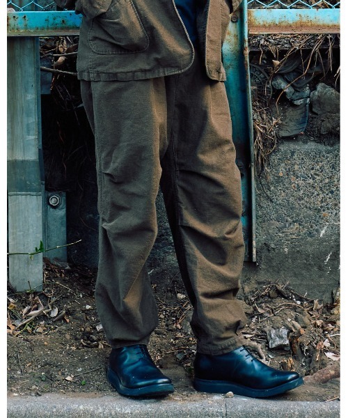 wjk パンツ vintage 2-tuck easy trousers メンズ : ZOZOTOWN Yahoo!店