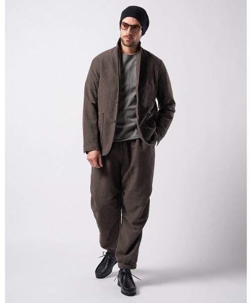 wjk パンツ vintage 2-tuck easy trousers メンズ : ZOZOTOWN Yahoo!店